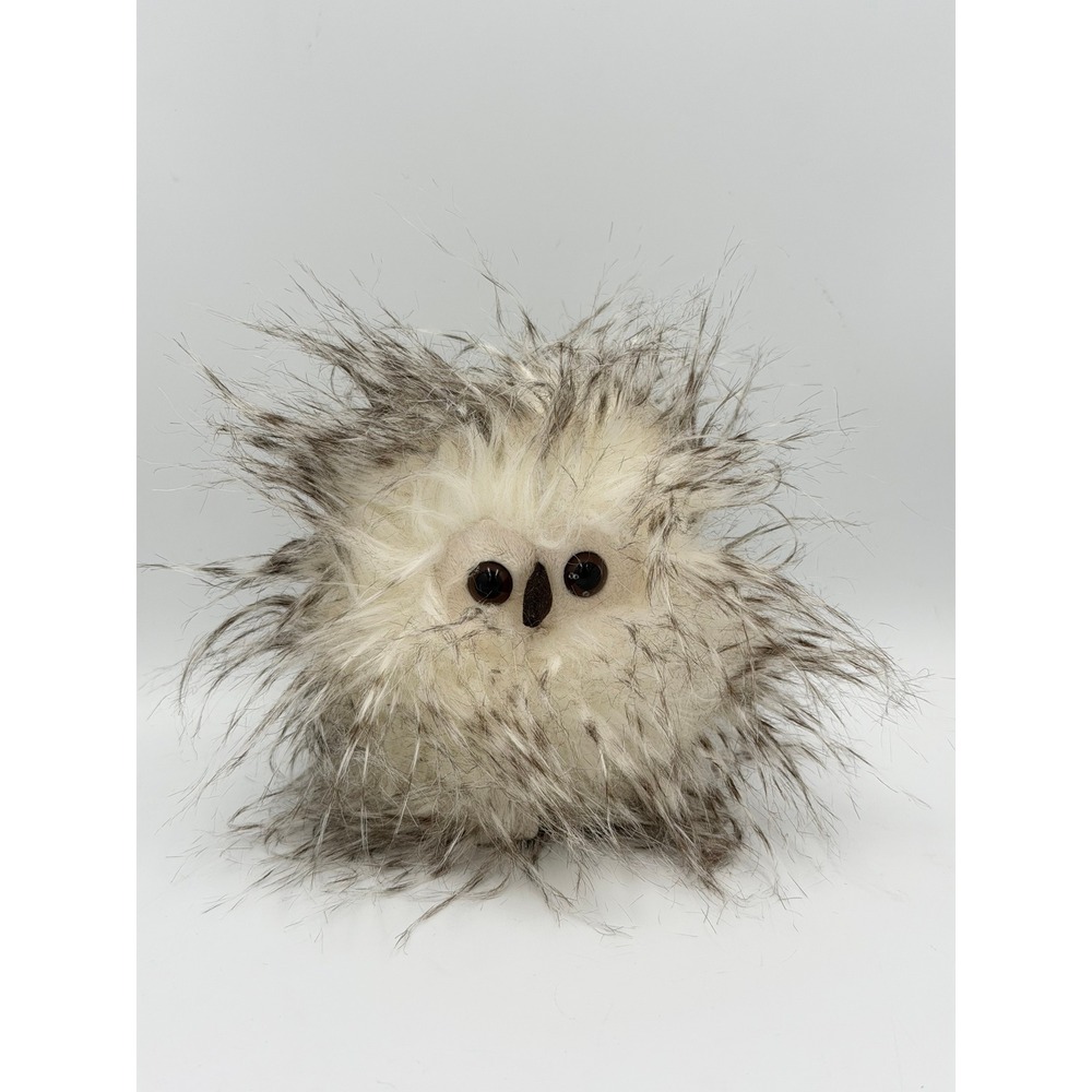Jellycat Snowy Owling Plush Small 5" Cream Gray Owl Retired Soft Toy